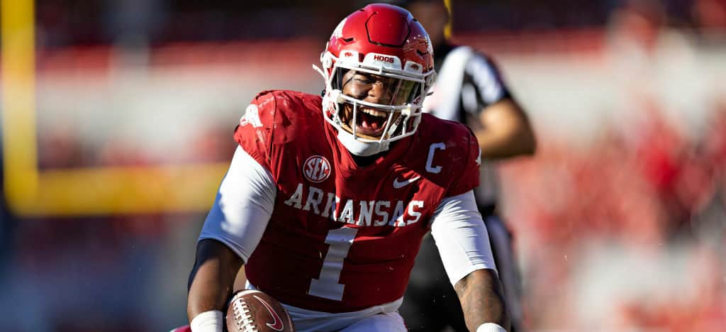 Arkansas QB Chooses Violence, Hits Auburn With Cam Newton Superman