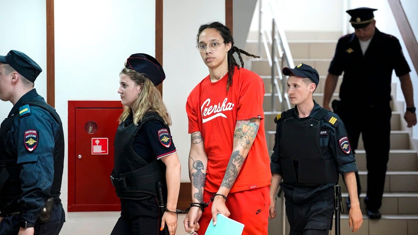 Brittney Griner turned down the opportunity to play basketball in prison