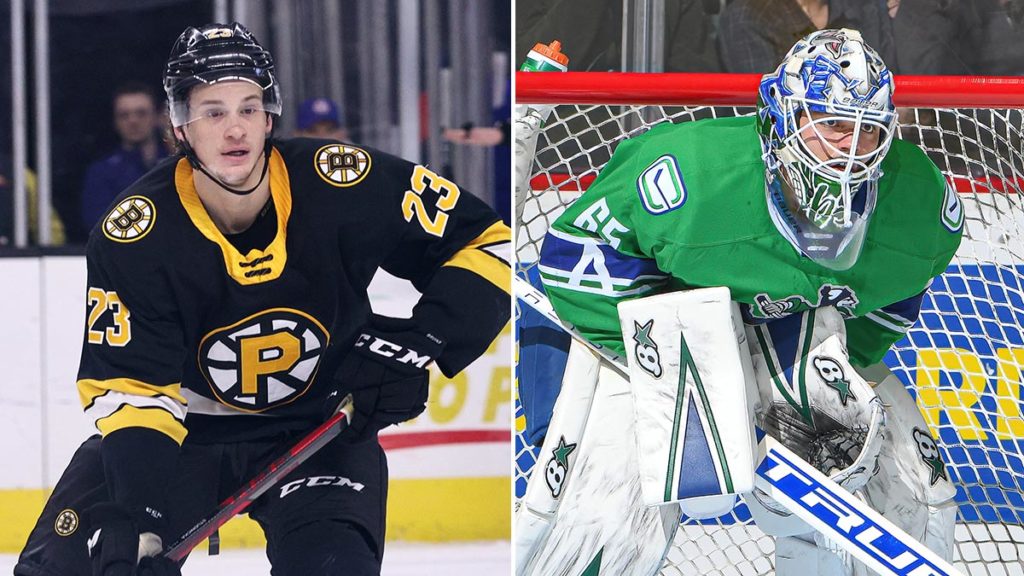 Bruins deal Studnicka to Canucks for DiPietro