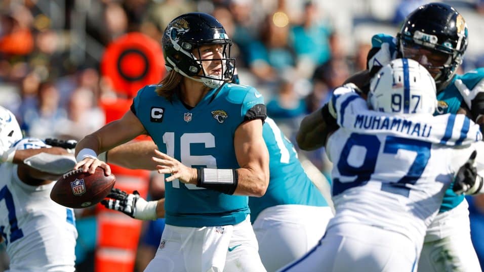 Data-driven Player Prop Picks for NFL Week 8: Trevor Lawrence, Melvin Gordon, more | NFL and NCAA Betting Picks