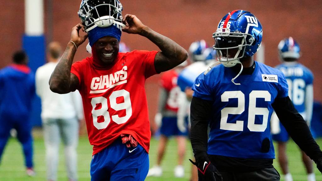 Giants’ Saquon Barkley wishes Kadarius Toney best in Kansas City
