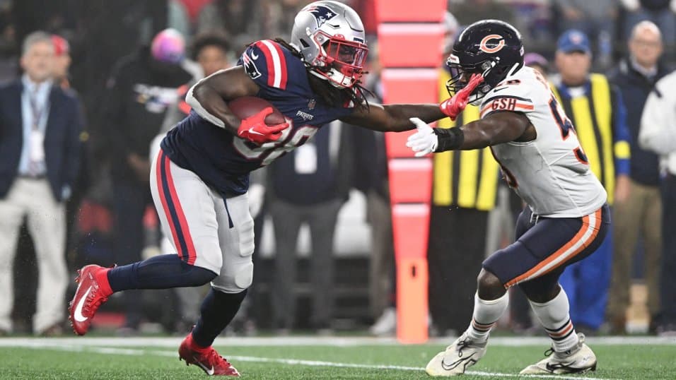 NFL Week 7 Fantasy Football Recap: Chicago Bears vs. New England Patriots | Fantasy Football News, Rankings and Projections