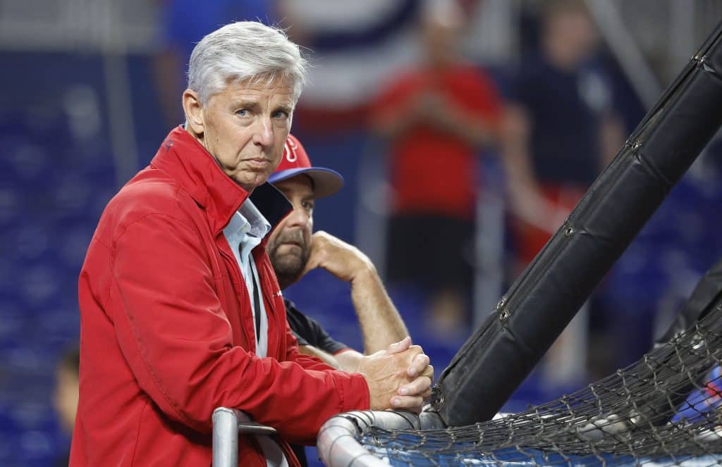 NL East Notes: Dombrowski, Phillies, Duquette, Diaz, Mets, Ibanez