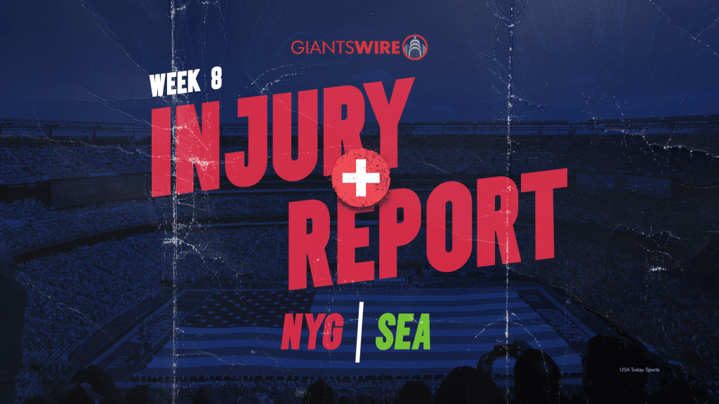 New York Giants’ Kenny Golladay, Evan Neal among 6 out vs. Seahawks