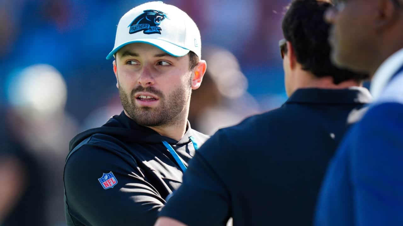 Panthers QB Baker Mayfield not interested in being traded: 'I want to be here'