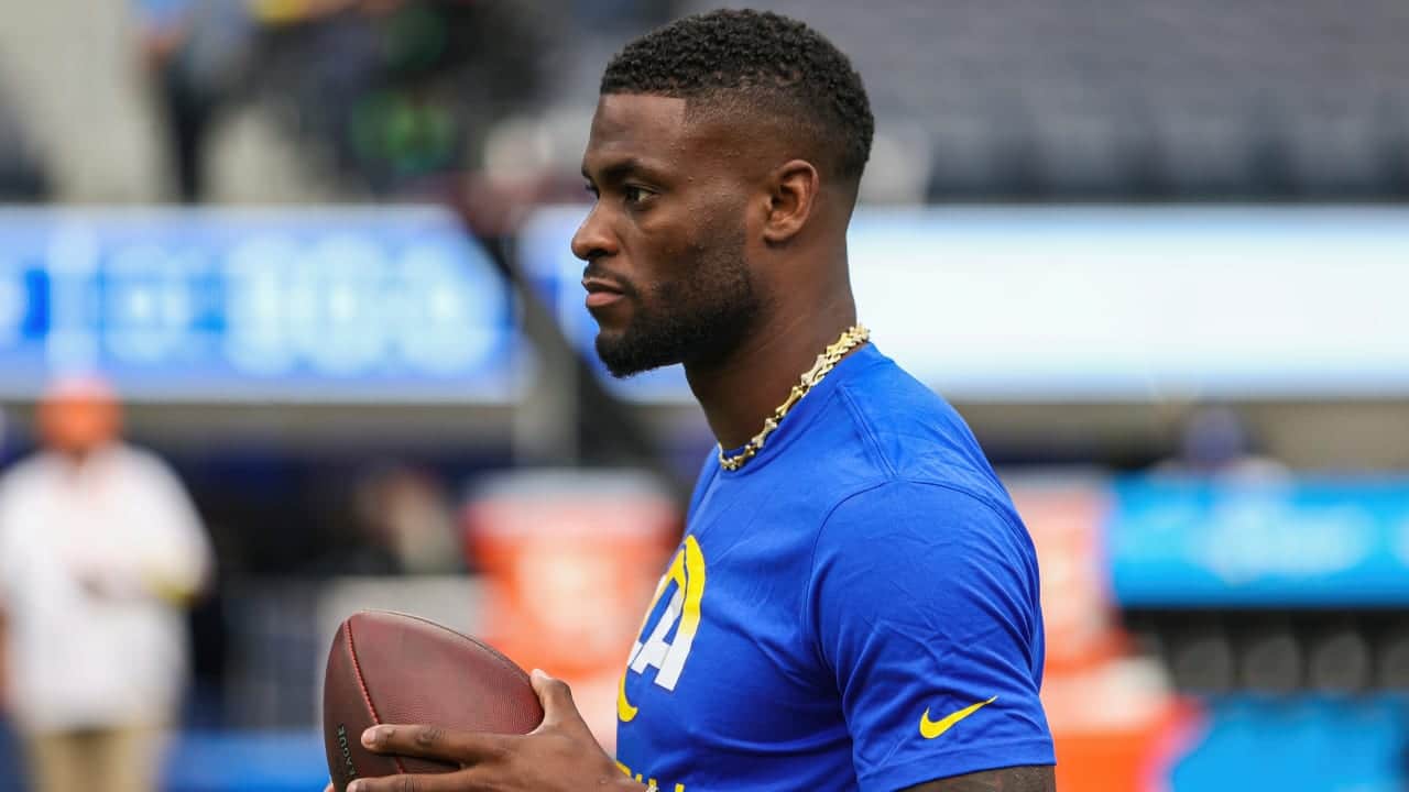 Rams' Sean McVay anticipates 'normal workload' for WR Van Jefferson (knee) vs. 49ers