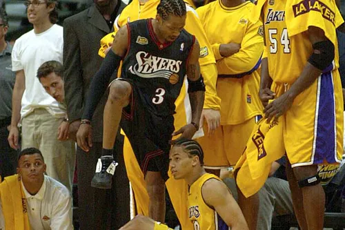 Ty Lue no hard feelings on being stepped over by Allen Iverson in iconic 2001 NBA Finals late jumper play: 'I’ll always be in NBA history'