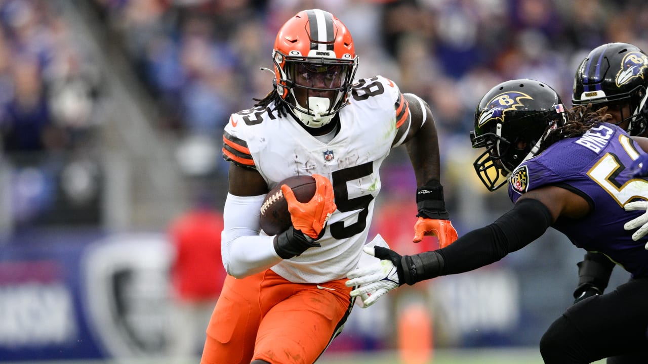 Week 8 Monday night inactives: Cincinnati Bengals at Cleveland Browns