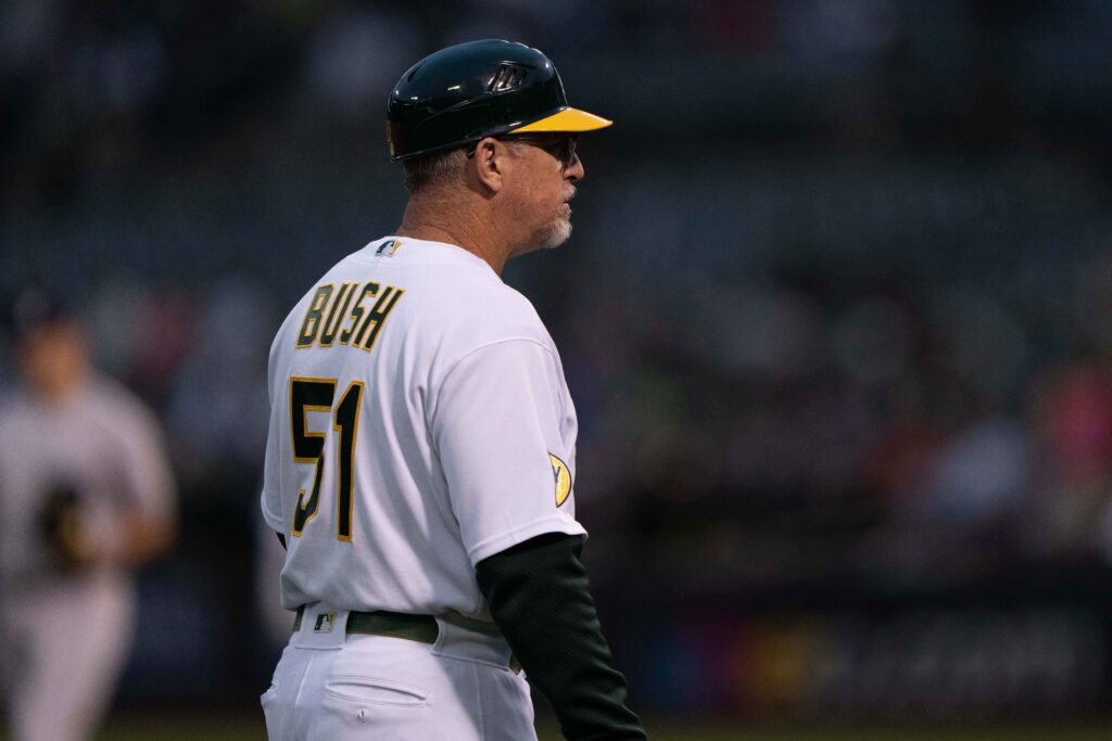 Athletics Name Darren Bush Bench Coach