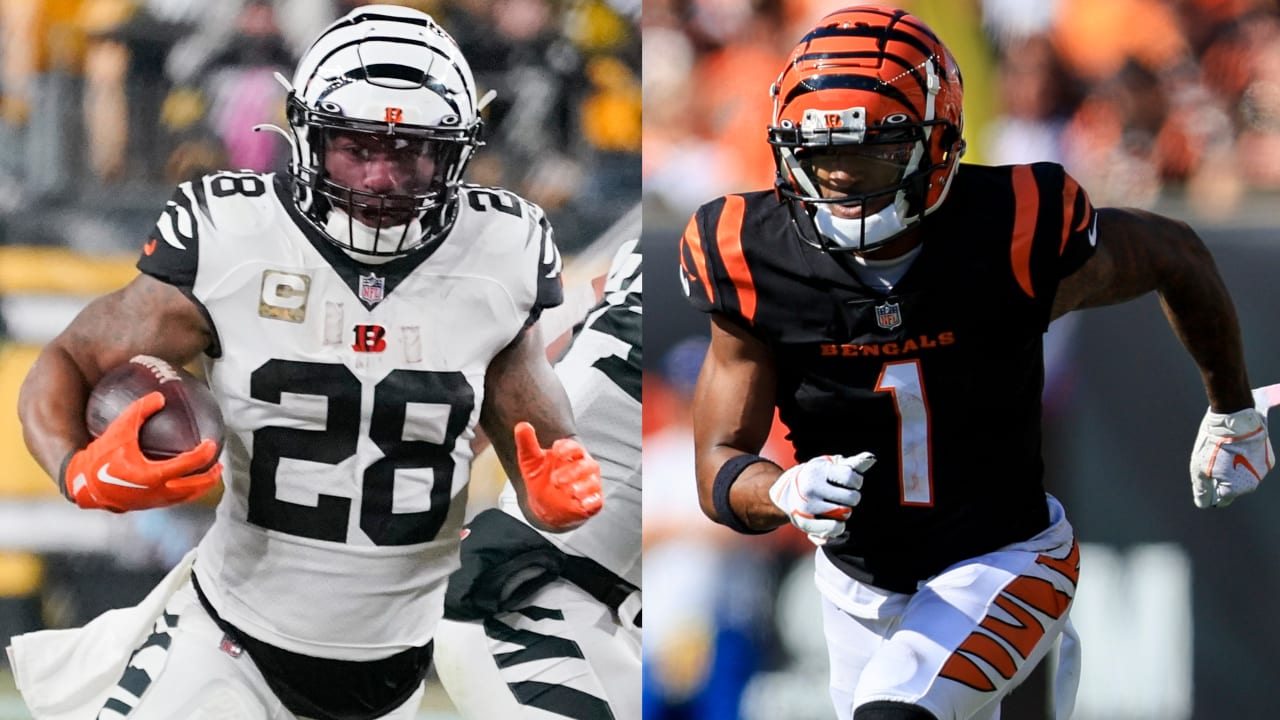 Bengals RB Joe Mixon (concussion) ruled out vs. Titans; WR Ja'Marr Chase (hip) game-time decision