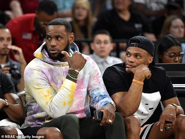 LeBron James Russell Westbrook