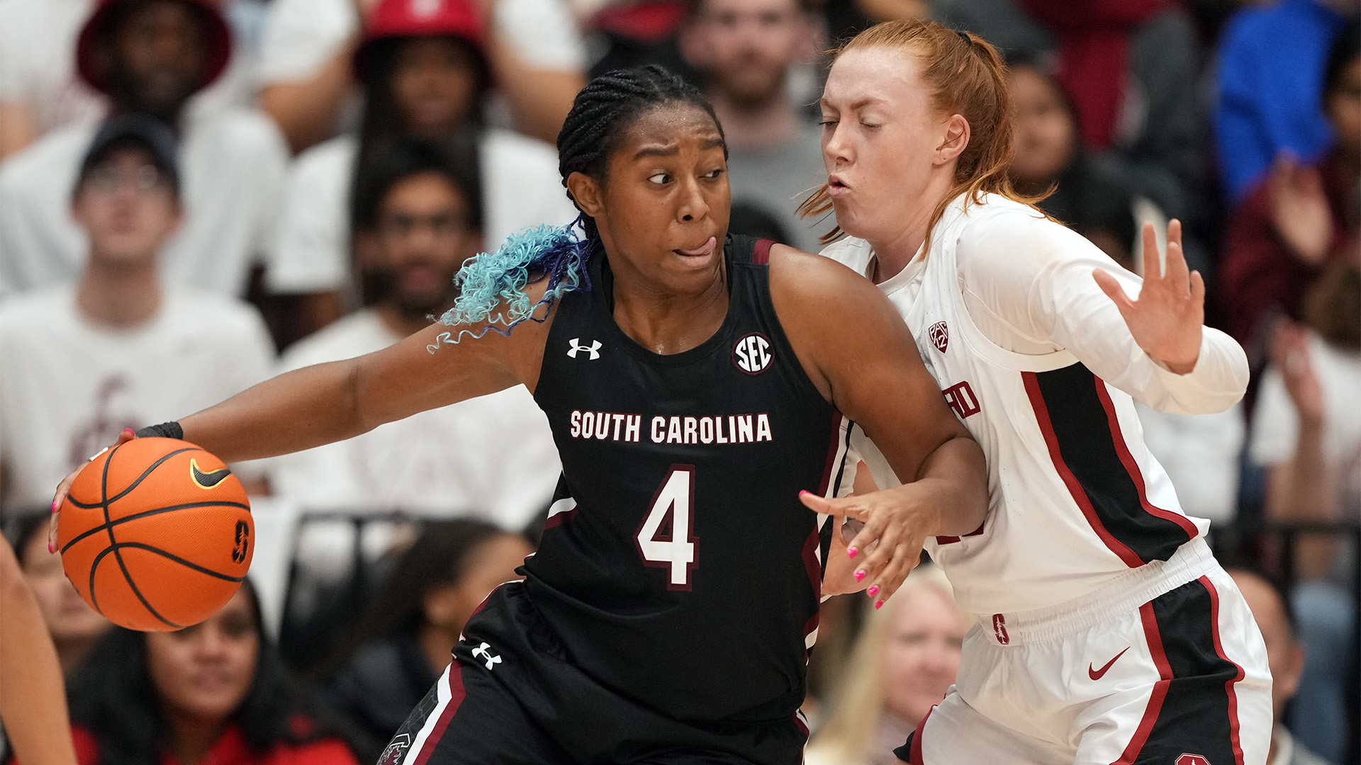 Boston rallies No. 1 South Carolina past No. 2 Stanford - College Basketball