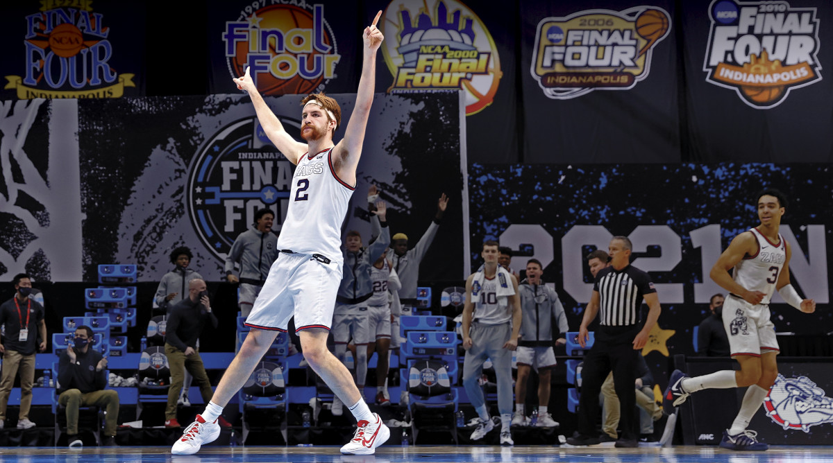 Drew Timme returned to Gonzaga to chase an NCAA title