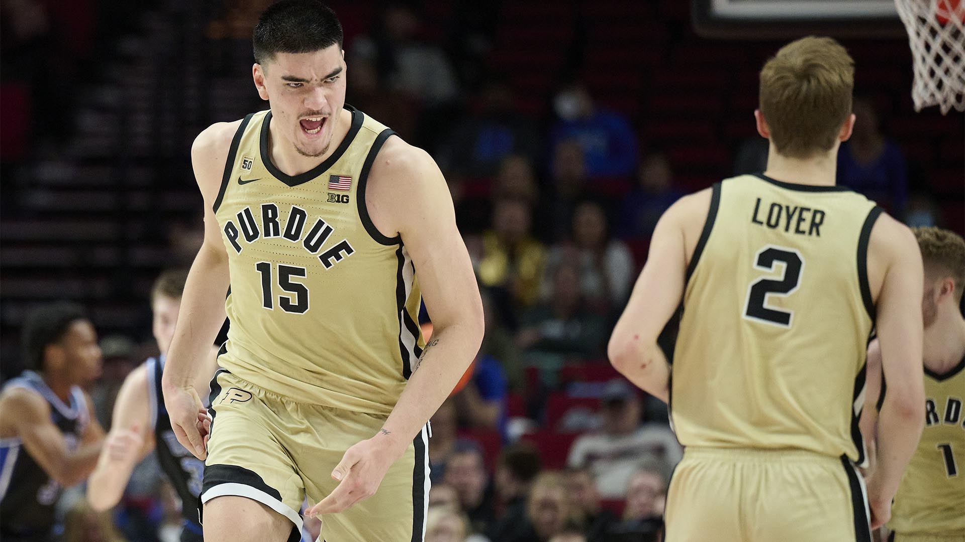 Edey scores 21 as No. 24 Purdue beats No. 8 Duke 75-56