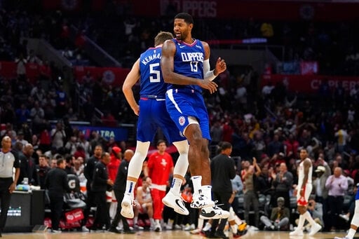 Heroic Paul George delighted to pull Clippers away of losing slump vs Rockets