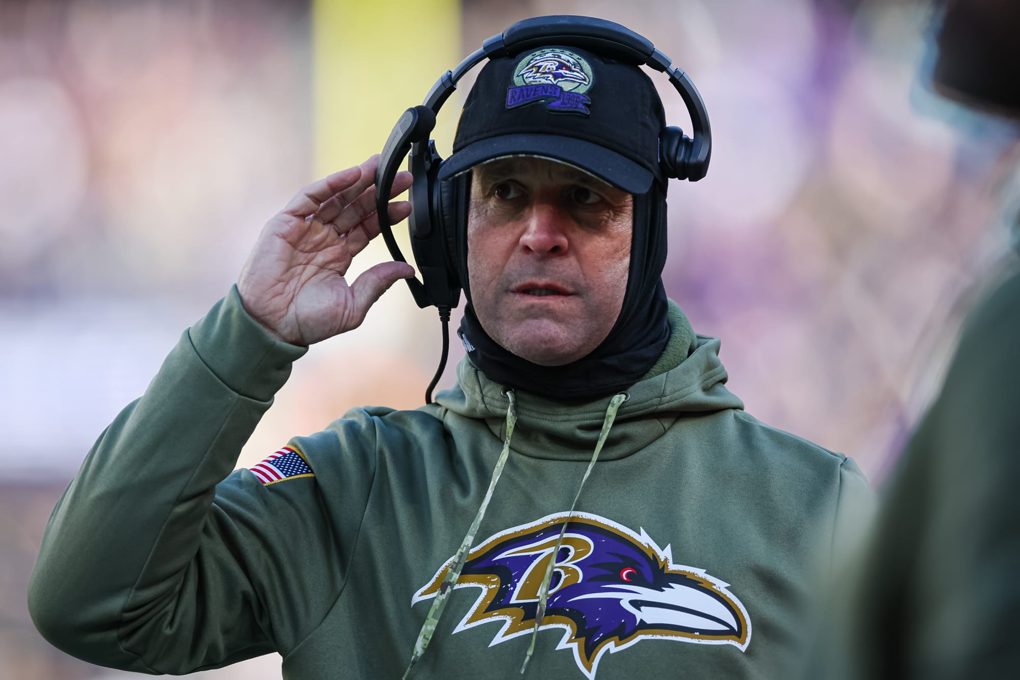 John Harbaugh begs Lamar Jackson, Ravens to stay off social media
