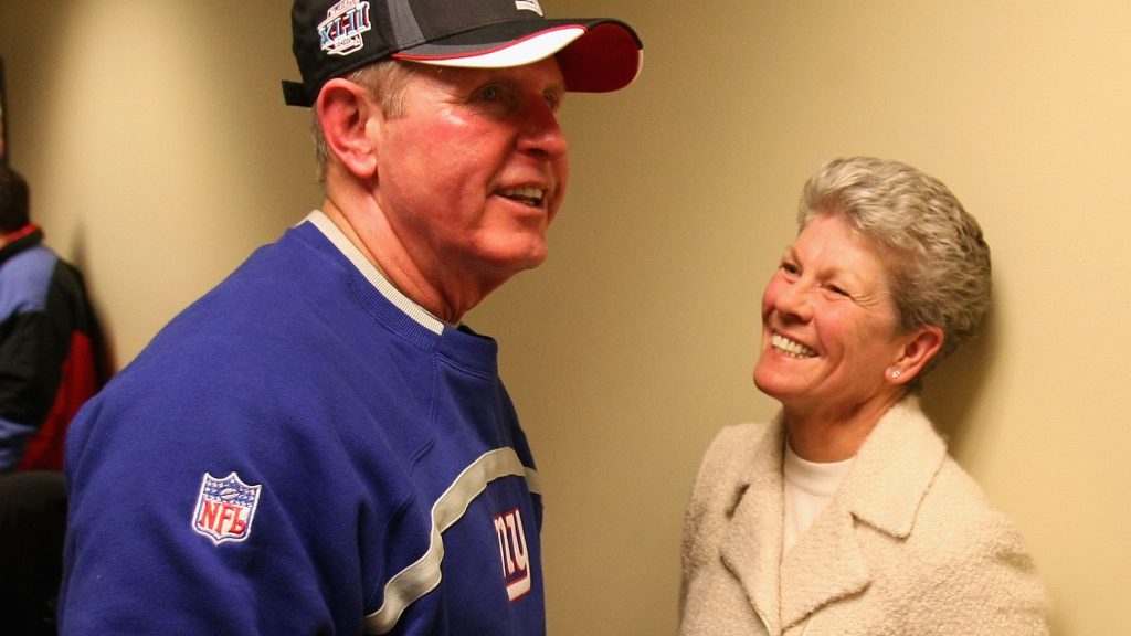 Judy Coughlin, wife of ex-Giants coach Tom Coughlin, dies at 77
