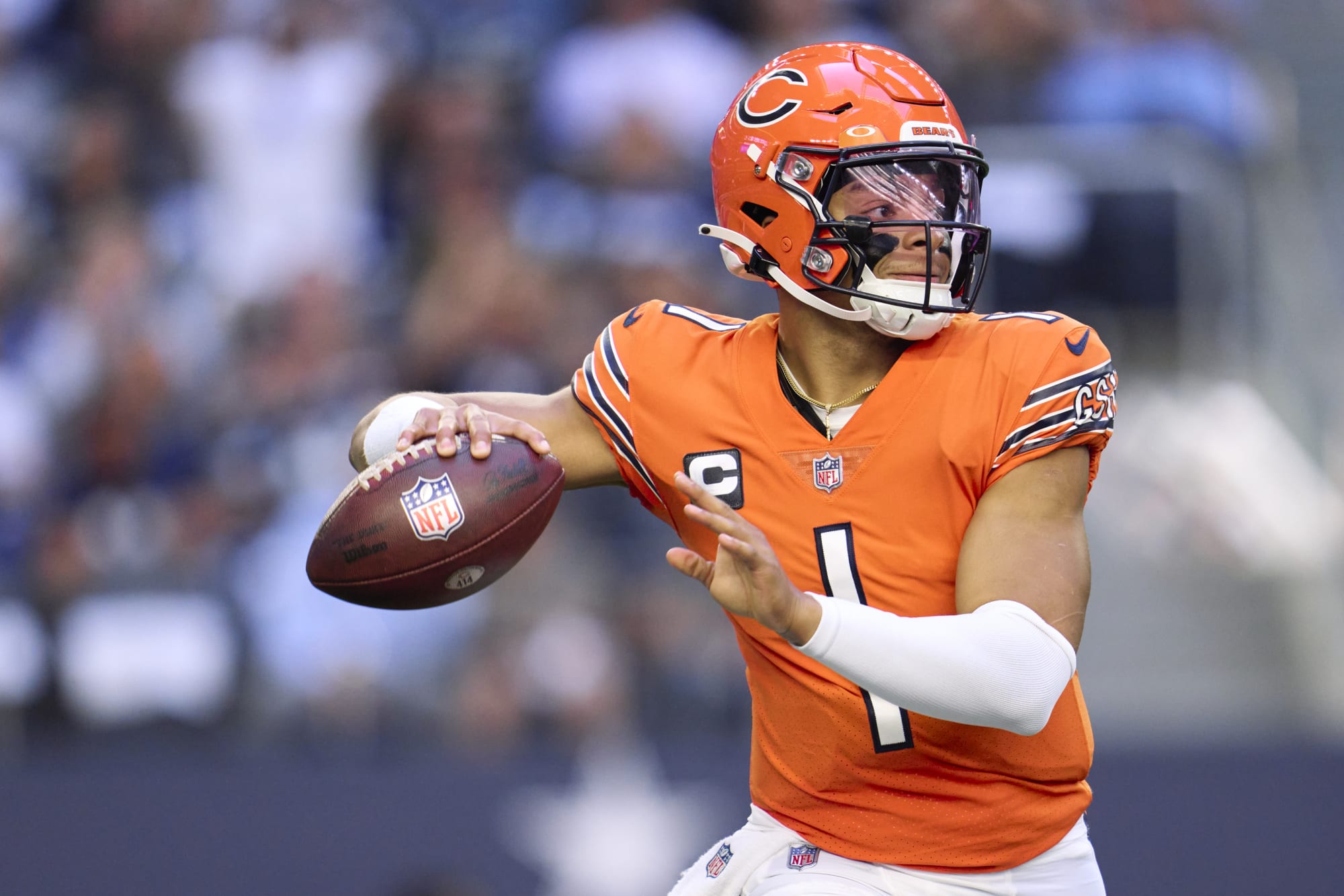 Justin Fields is changing the narrative as much as the Bears will let him