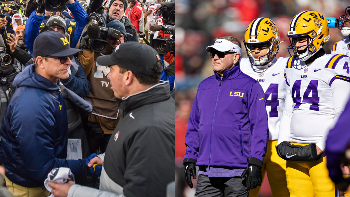 Michigan And Ohio State Lead The Way, With A Few Teams In Playoff Run