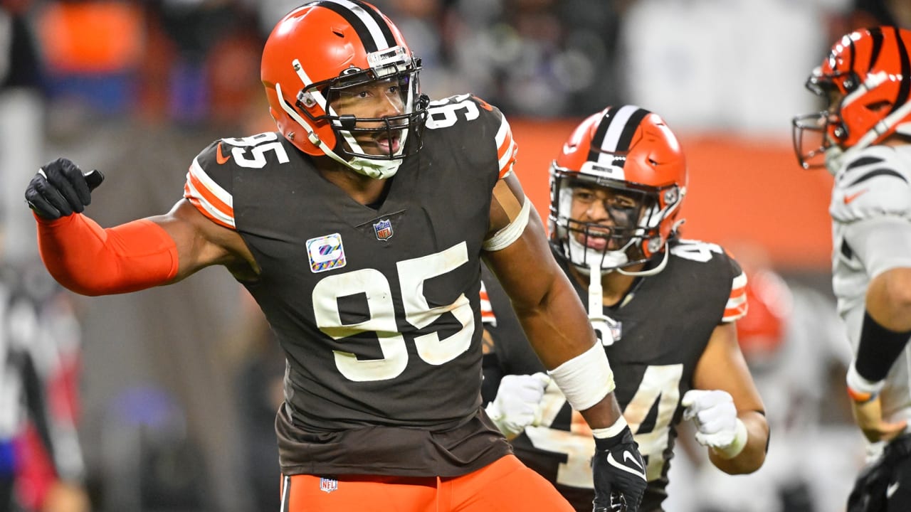 Myles Garrett, Browns D 'starting to' turn a corner after smothering Bengals