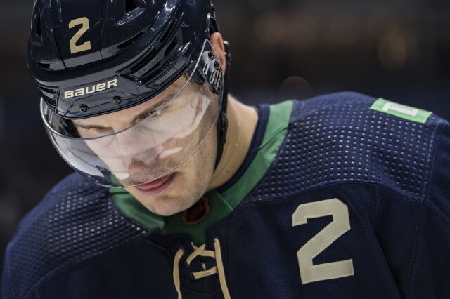 NHL Rumors: Do the Vancouver Canucks trade or re-sign Luke Schenn?