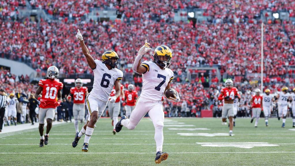 New York Giants had scouts in attendance at Ohio State-Michigan