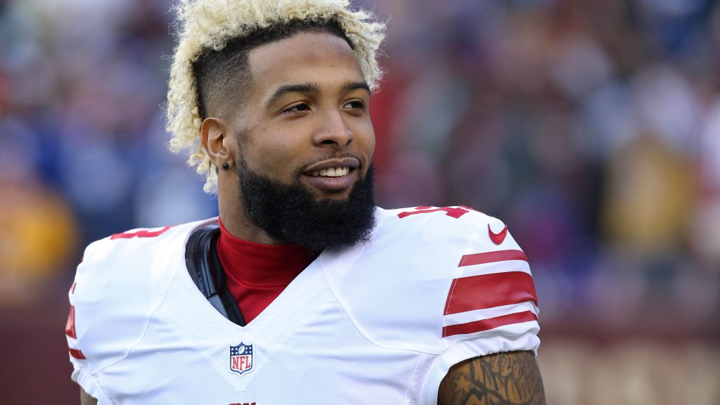 Odell Beckham Jr. escorted from plane; Giants visit still scheduled