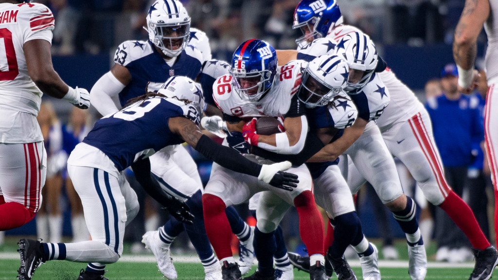 Saquon Barkley shoulders blame for Giants’ sluggish ground game