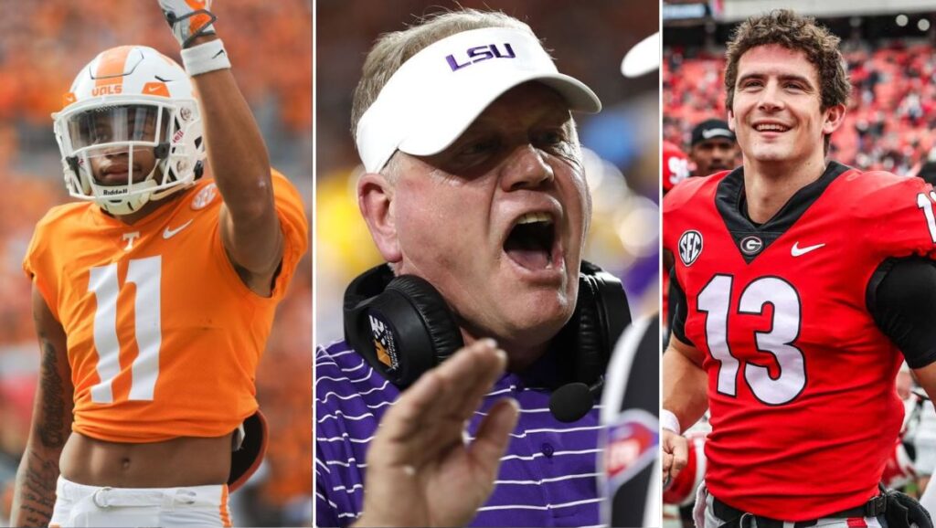 Tennessee-Georgia Battle For East, Brian Kelly-Nick Saban On The Bayou