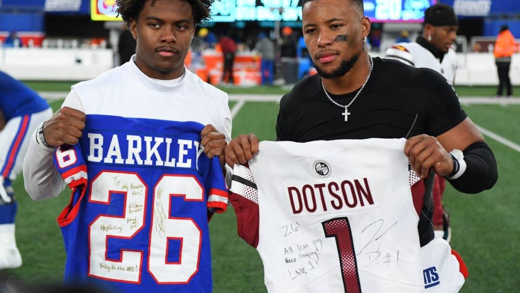 Saquon Barkley player props odds, tips and betting trends for Week 14