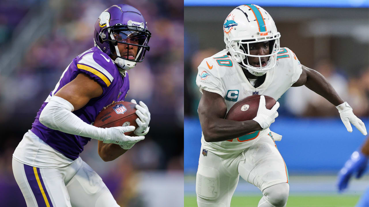 2022 NFL season's top 10 wide receivers: Justin Jefferson reels in No. 1 spot over Tyreek Hill