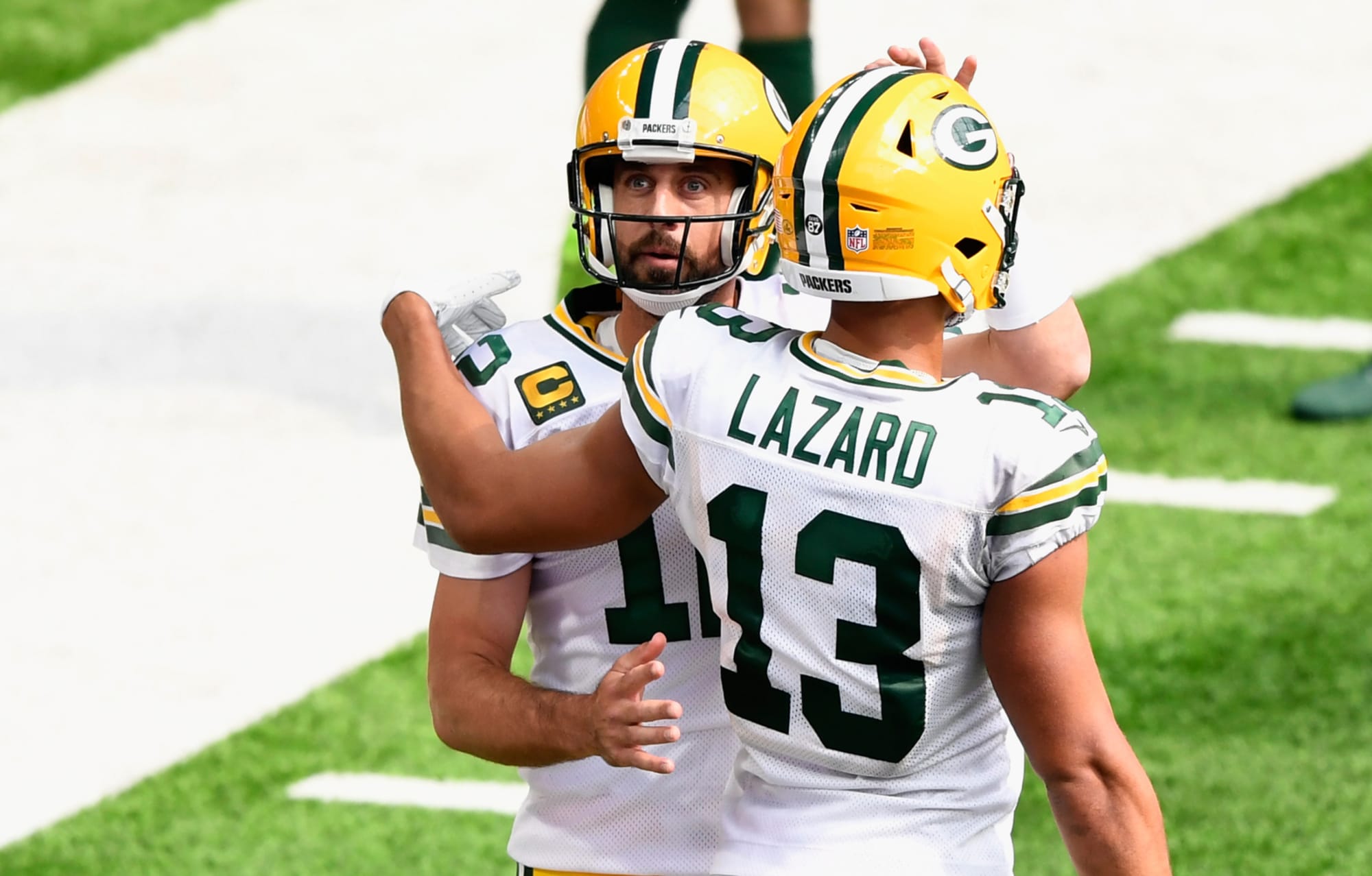 Allen Lazard knows exactly why Aaron Rodgers is playing through injury