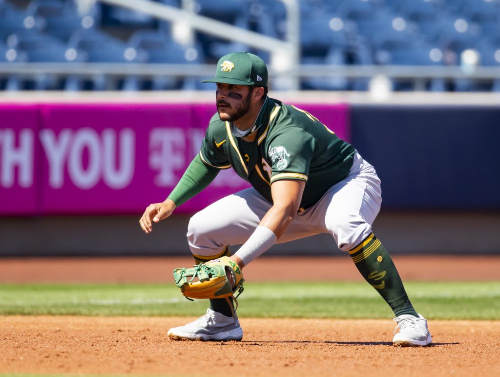 A’s Designate Vimael Machín For Assignment