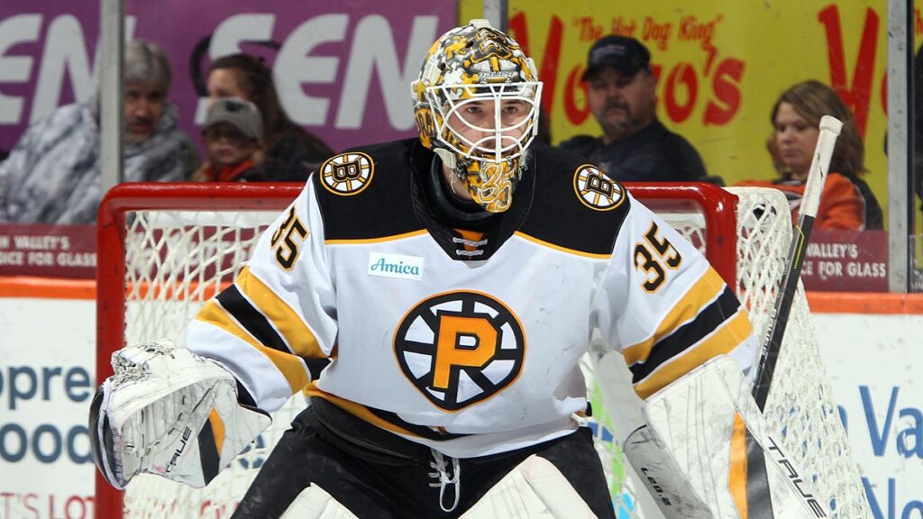 Bussi a reliable rookie in Bruins’ net