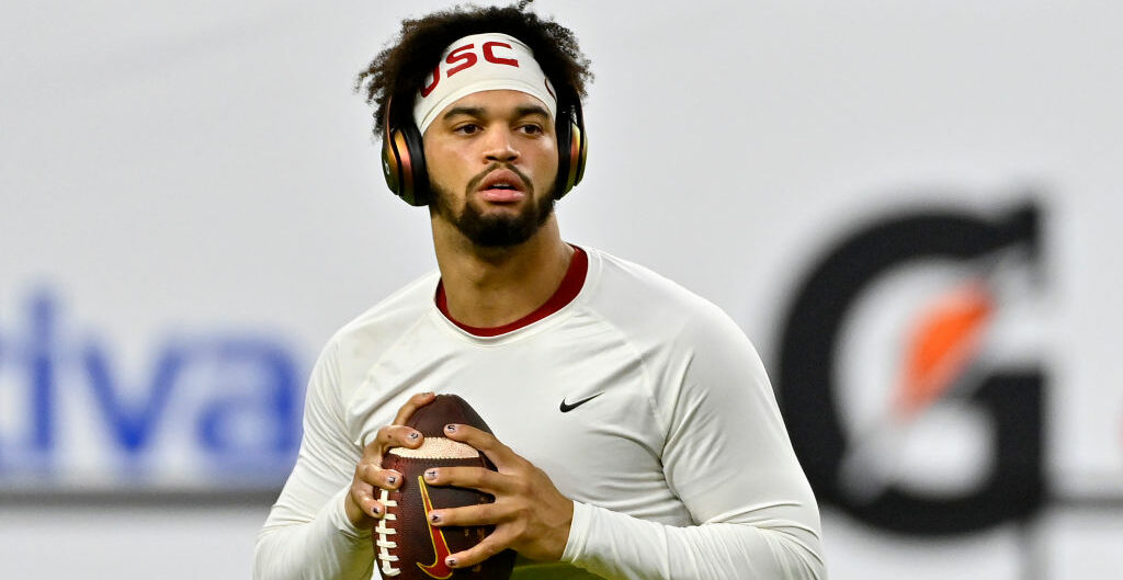 Caleb Williams Paints Nails With Explicit, Anti-Utah Message For NIL