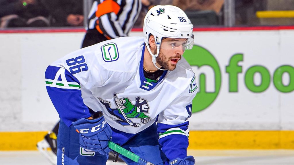 Canucks’ Wolanin named AHL Player of the Week