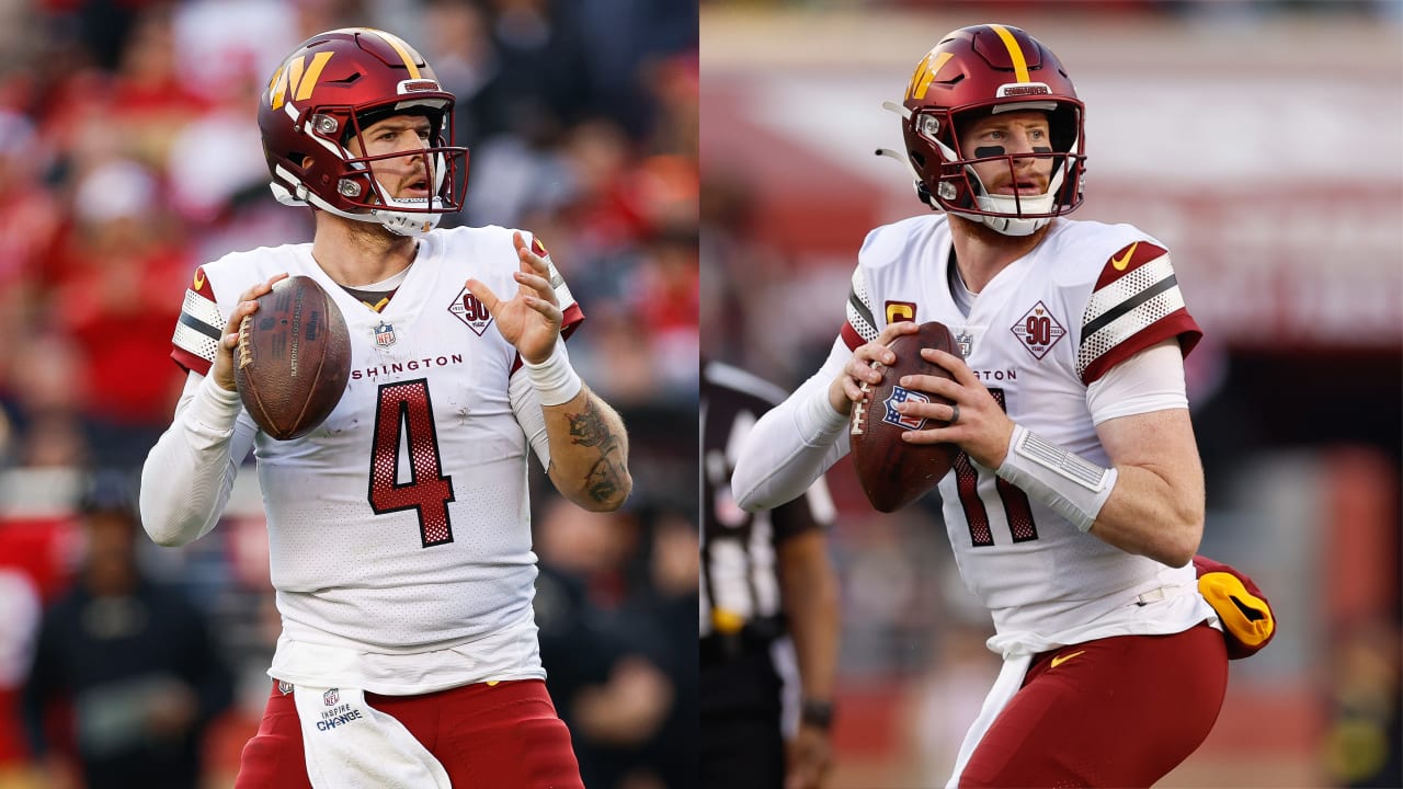 Commanders' Ron Rivera not ready to name Week 17 starter after Carson Wentz replaces Heinicke in loss