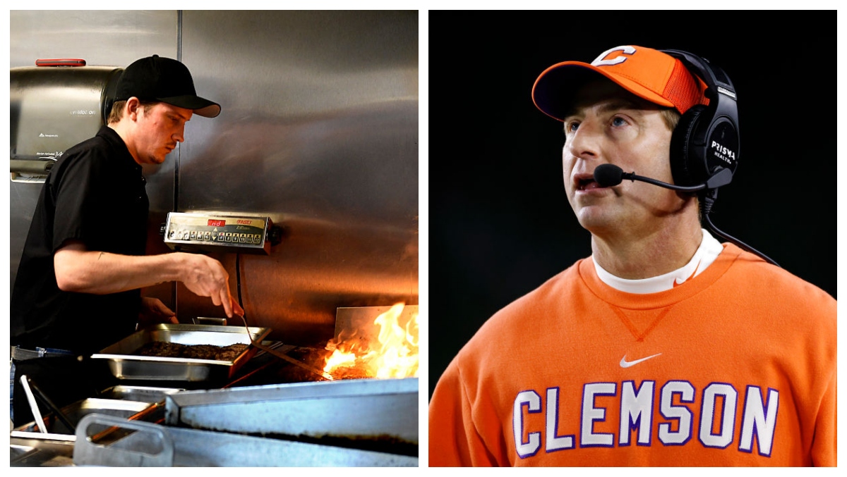 Dabo Swinney Walks Back Tennessee 'Burger-Flipping' Comment, Says It Was Misunderstood – OutKick