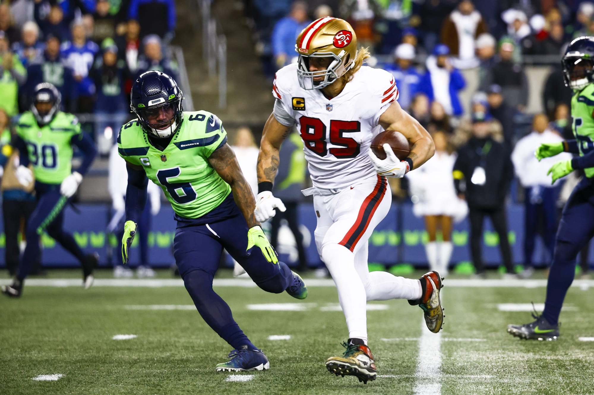 Deebo Samuel narrating George Kittle's touchdown is everything (Video)