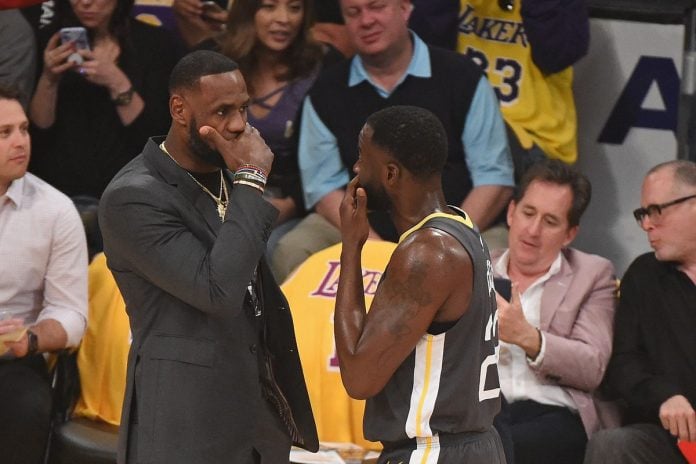 LeBron James Draymond Green