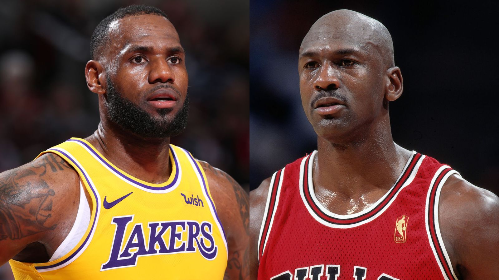 LeBron James, Michael Jordan