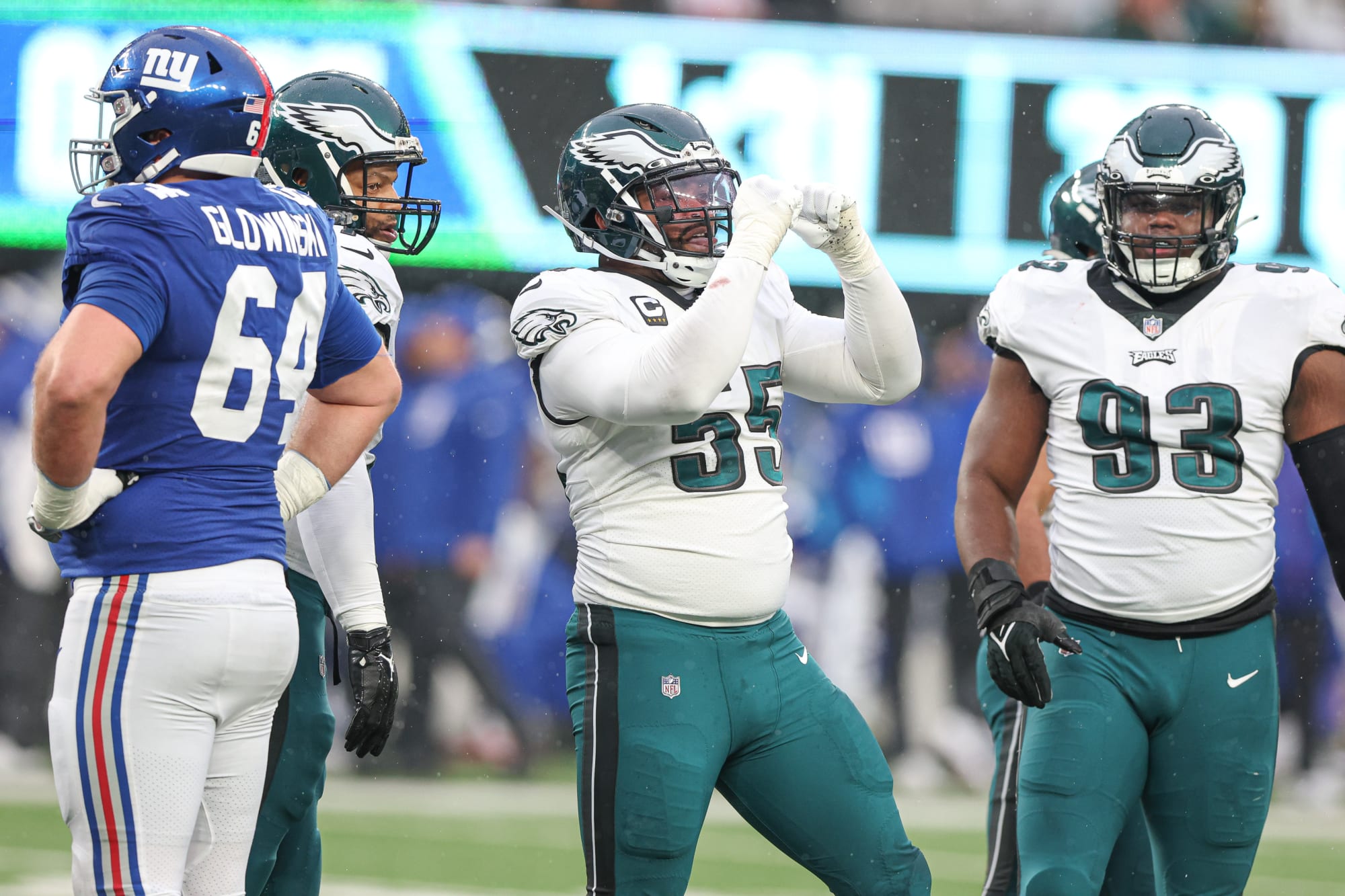 Eagles star Brandon Graham had savage comment for Giants fan before rivalry beatdown (Video)