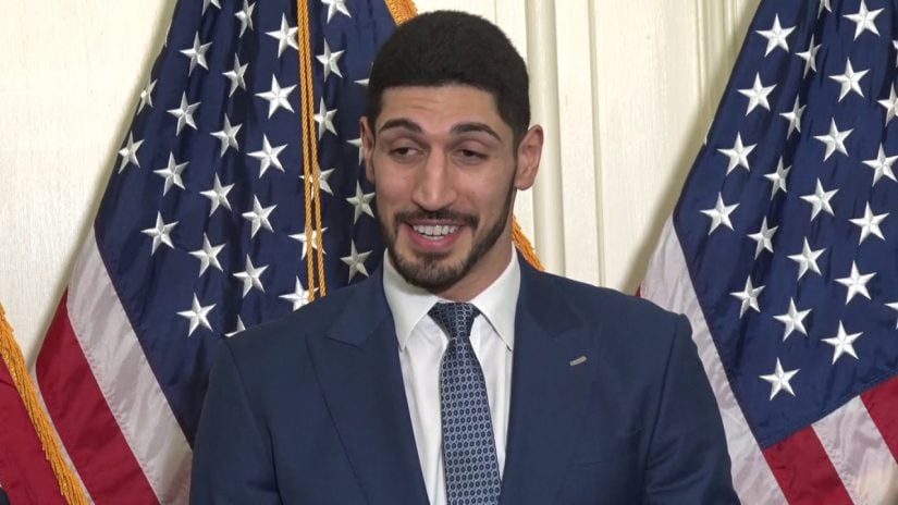 Enes Kanter Freedom calls out Apple for making 'billions of dollars off of slave labor'