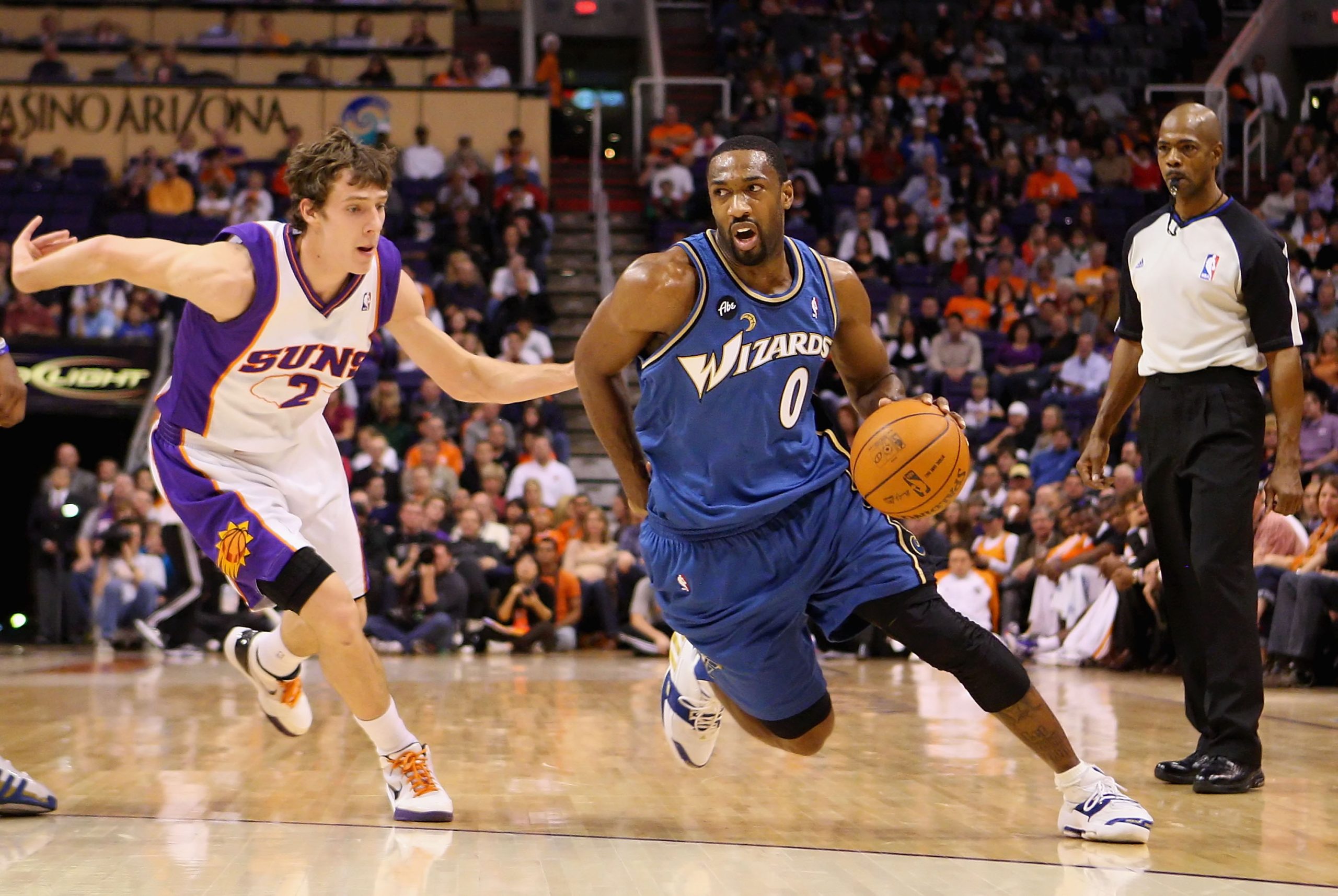 Gilbert Arenas wouldn't pass to teammates if they didn't work hard