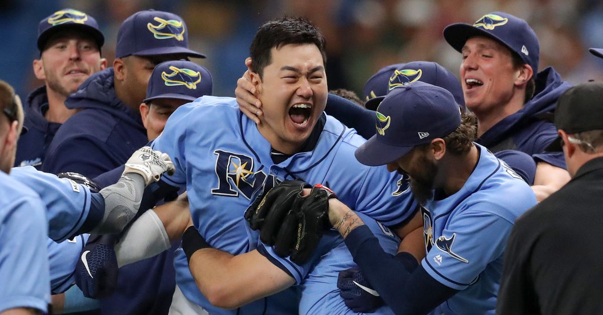 Ji-Man Choi’s top hits in a Rays uniform
