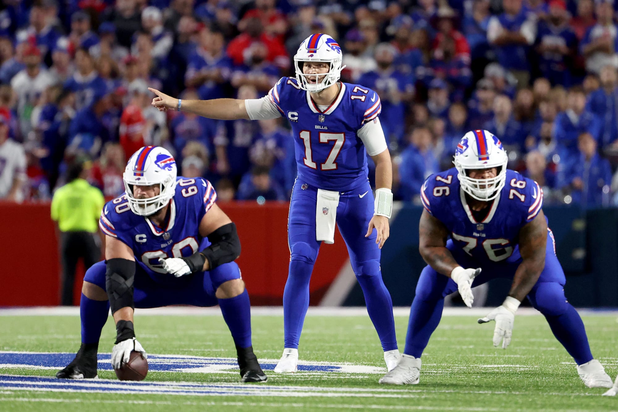 Josh Allen’s Christmas gift to Bills O-line is totally legendary