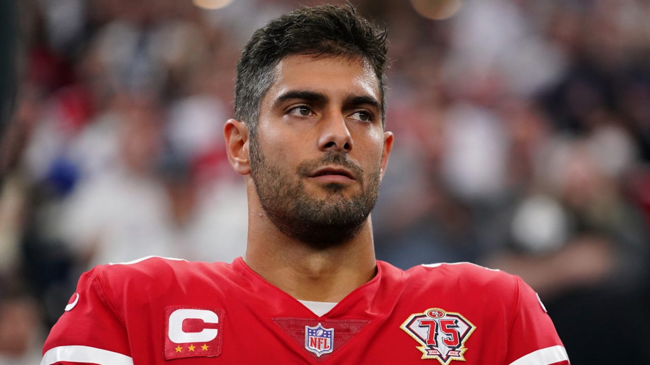 Kyle Shanahan downplays chances of Garoppolo returning for 49ers in 2022: 'Not real optimistic about it'