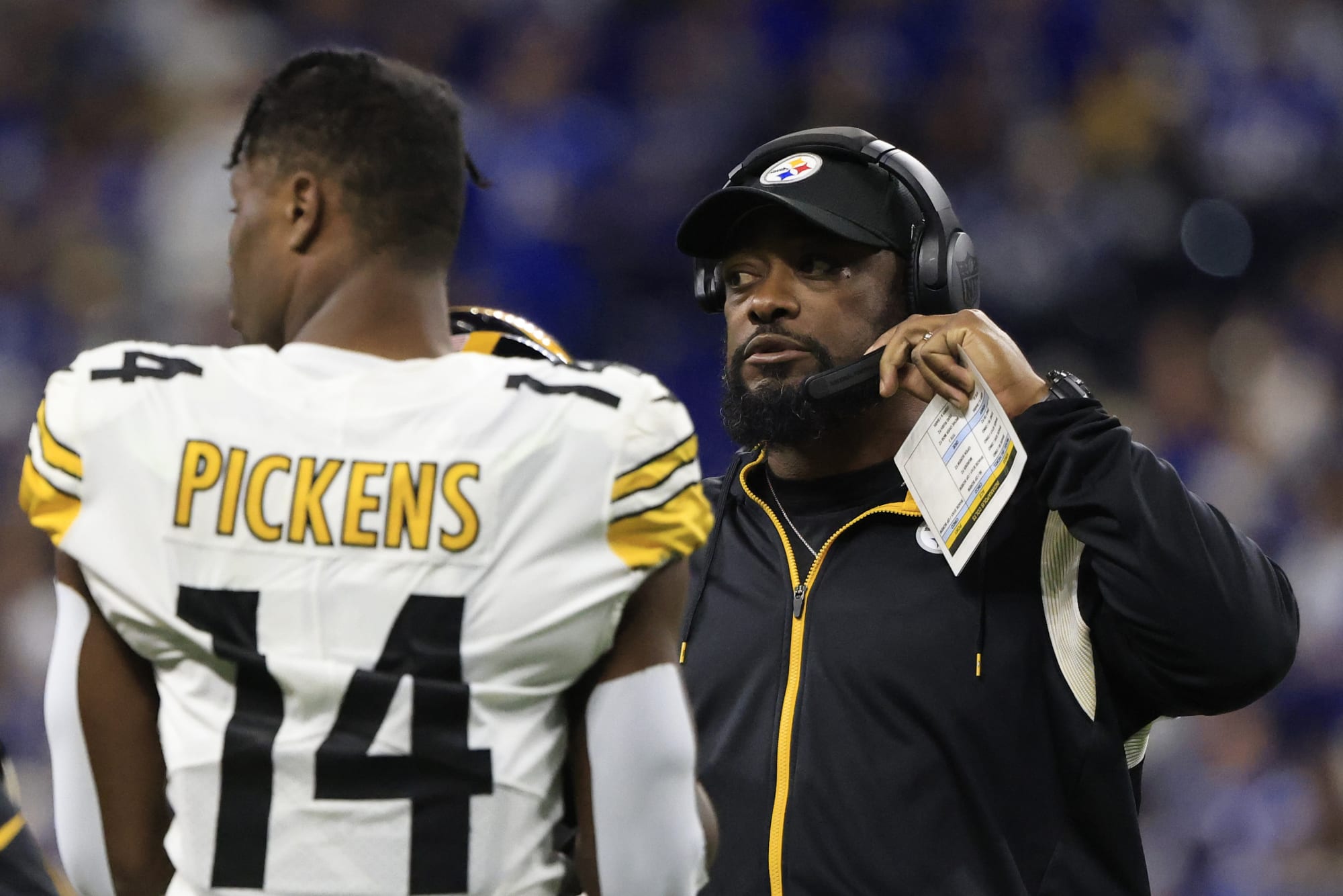 Mike Tomlin defends George Pickens despite Steelers sideline tantrum