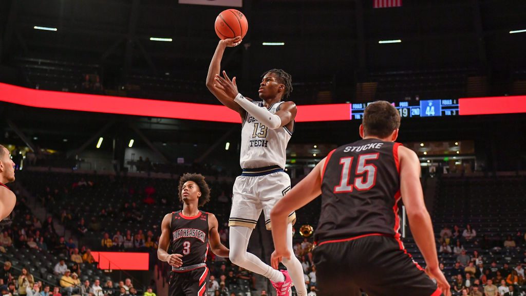 COLLEGE BASKETBALL: DEC 02 Northeastern at Georgia Tech