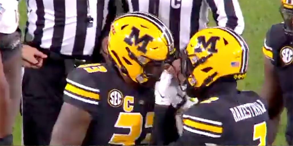 Missouri Teammates Fight Each Other For Trying To Help Up Opposing QB